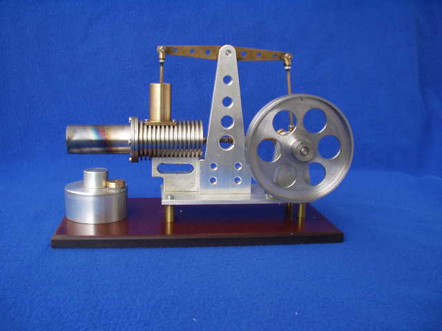 Heißluft-Stirlingmotor M12-01-S 2 Schwungrad-Metallzylinder-Bildungssatz kw 